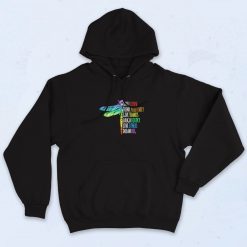 Dragonfly Quote Aesthetic Hoodie