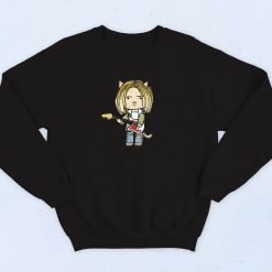 Funny Grunge Cat Sweatshirt