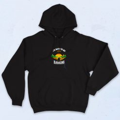 Id Rather Be At The Lake Kayaking Aesthetic Hoodie