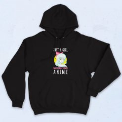 Just A Girl Who Really Loves Anime Aesthetic Hoodie
