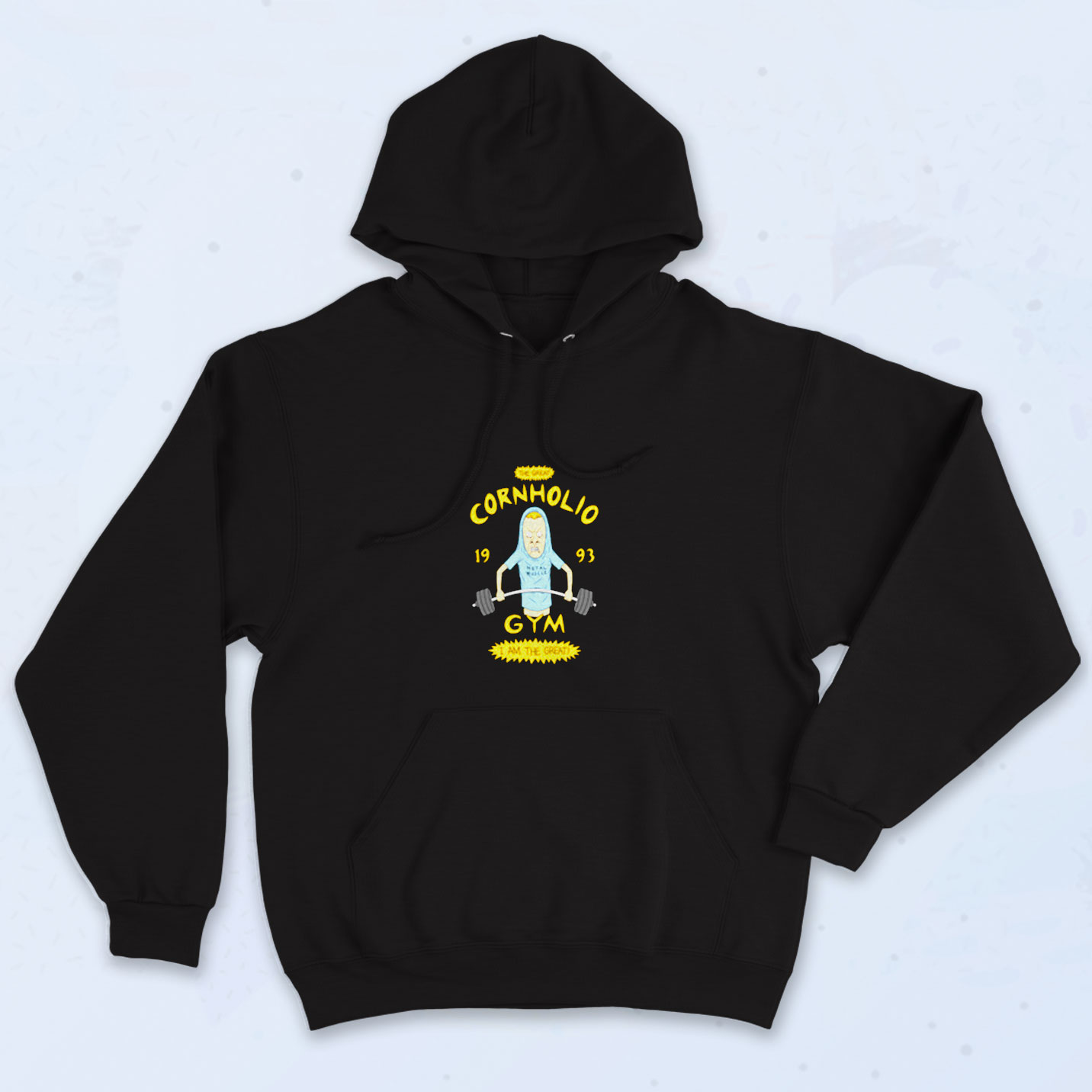The Great Cornholio Gym 1993 Aesthetic Hoodie - 90sclothes.com