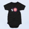 Astronaut Space Animation Fashionable Baby Onesie