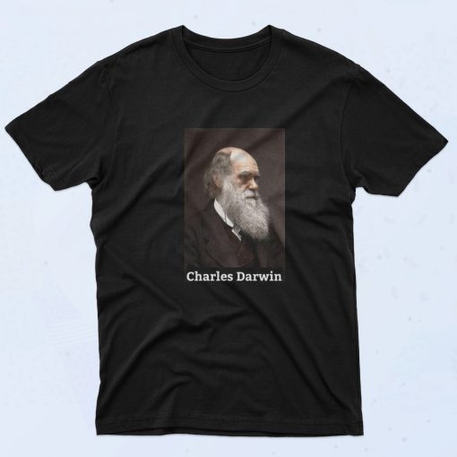 Charles Darwin Theory of Evolution British Retro Classic T Shirt