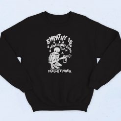 Skeleton Empathy Is More Rebellious Vintage Sweatshirt