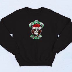 Skull Santa Guns N Roses Christmas Vintage Sweatshirt