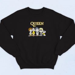 Snoopy Joe Cool With The Queen Band Vintage Sweatshirt