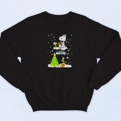 Snoopy Merry Christmas Nfl Seahawks Vintage Sweatshirt