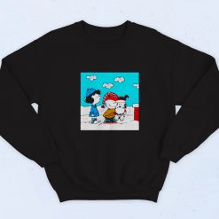 Snoopy Peanuts Santa Claus Christmas Cartoon Vintage Sweatshirt