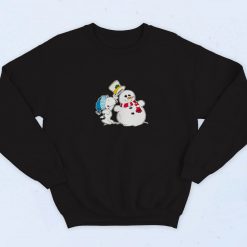 Snoopy Peanuts Snowman Christmas Vintage Sweatshirt