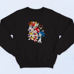 Sonic Cast And Friends Ultimate Power Vintage Sweatshirt