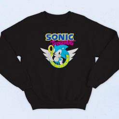 Sonic Rings And Wings Unisex Vintage Sweatshirt