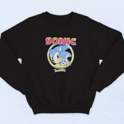 Sonic The Hedgehog Pointing Finger Vintage Sweatshirt
