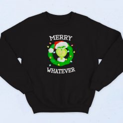 The Grinch Merry Whatever Merry Christmas Vintage Sweatshirt