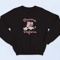 Vintage Buona Befana Italian Christmas Vintage Sweatshirt