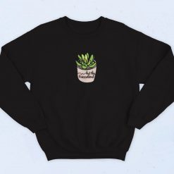 What The Fucculent Succulent Vintage Sweatshirt