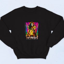 Wonder Woman 84 Golden Warrior Vintage Sweatshirt