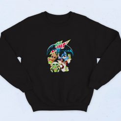 Yoda Baby Groot And Toothless Stitch Gizmo Vintage Sweatshirt