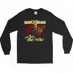 Day Of The Dead Bub Party Authentic Longe Sleeve Shirt