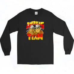 Dusty Rhodes Magnum Ta Americas Team Authentic Longe Sleeve Shirt