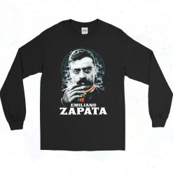Emiliano Zapata Mexican Revolution Authentic Longe Sleeve Shirt
