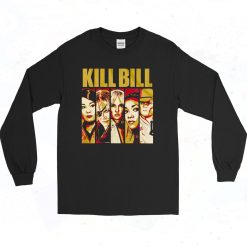 Kill Bill Lineup Character Authentic Longe Sleeve Shirt