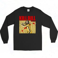 Kill Bill Uma Thurman Authentic Longe Sleeve Shirt