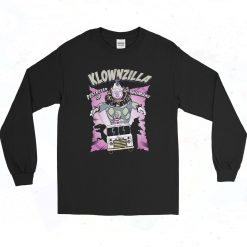 Killer Klowns From Outer Space Klownzilla Authentic Longe Sleeve Shirt