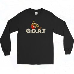 Mj Goat Greatest Of All Time Authentic Longe Sleeve Shirt