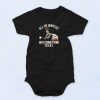 Rambo All He Wanted Was Something To Eat Vintage Style Baby Onesie