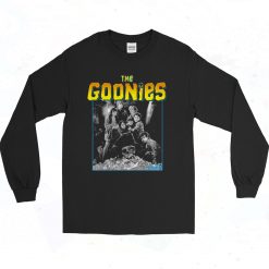 The Goonies Saying Never Say Die Authentic Longe Sleeve Shirt