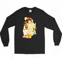 Velma Nerdy Dirty Inked And Curvy Scooby Doo Authentic Longe Sleeve Shirt