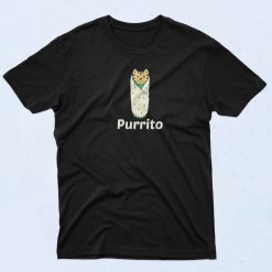 Funny Purrito Fashionable T Shirt