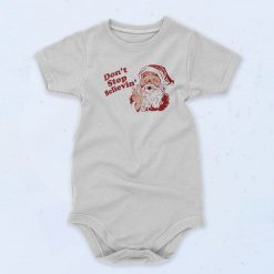 Don't Stop Believing Christmas Baby Onesie