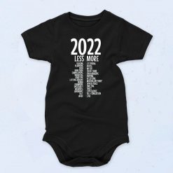 Resolution New Years Eve 2022 Baby Onesie