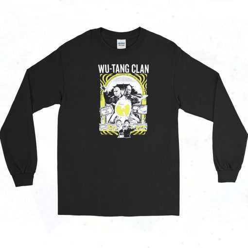 Wu Tang Clan Kung Fu Long Sleeve Shirt
