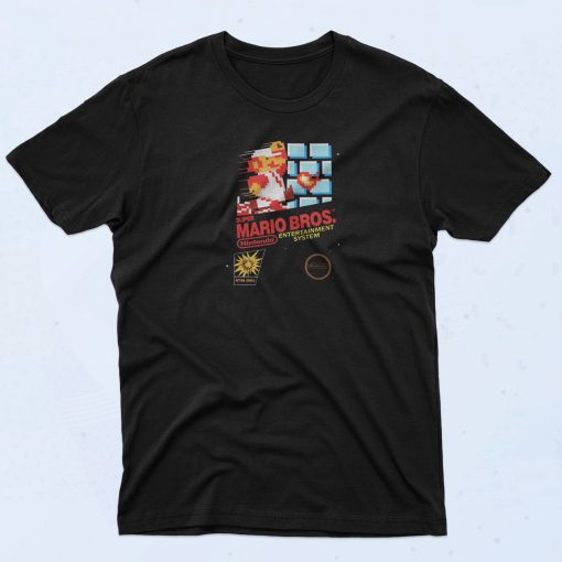 Super Mario Bros NES Game T Shirt