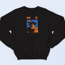 Goku Blue orange Box Sweatshirt