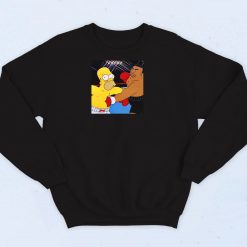 Homer Simpson Bart Mike Tyson Sweatshirt
