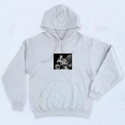 Johnny Cash Middle Finger Photos Hoodie