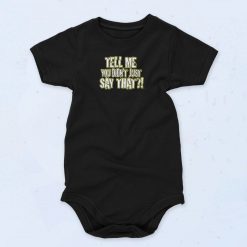 Just Say That Booker Baby Onesie