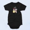 Love and Peace Mickey Baby Onesie