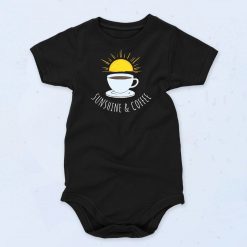 Sunshine and Coffee Baby Onesie