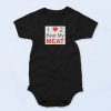 I Love Two Beat My Meat Baby Onesie