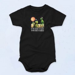 Hootin And Hollerin On The Outside Baby Onesie