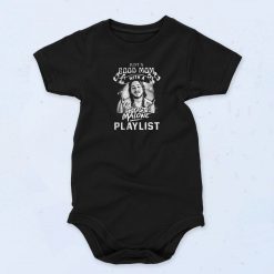 Just A Good Mom With A Post Malone Baby Onesie