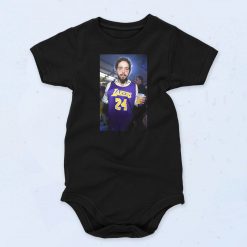 Post Malone Lakers Baby Onesie