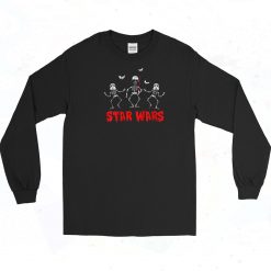 Darth Vader Stormtroopers Skeletons Long Sleeve Shirt