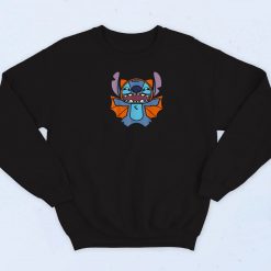 Disney Stitch Bat Halloween Sweatshirt