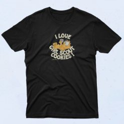 Garfield I Love Girl Scout Cookies T Shirt