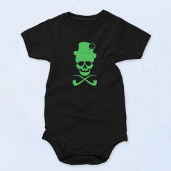 Skull Pub Irish Crawl Fight Baby Onesie